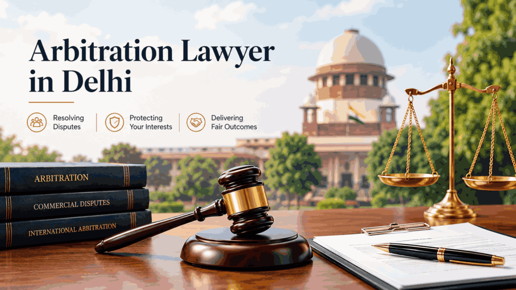 Arbitration Lawyer in Delhi