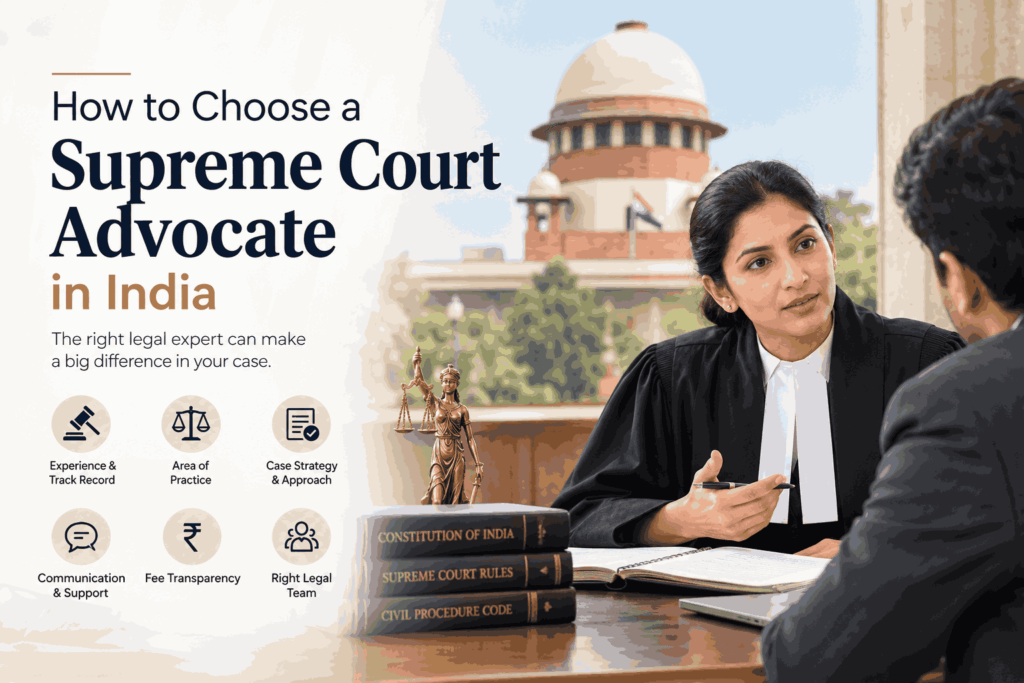 How to Choose a Supreme Court Advocate in India