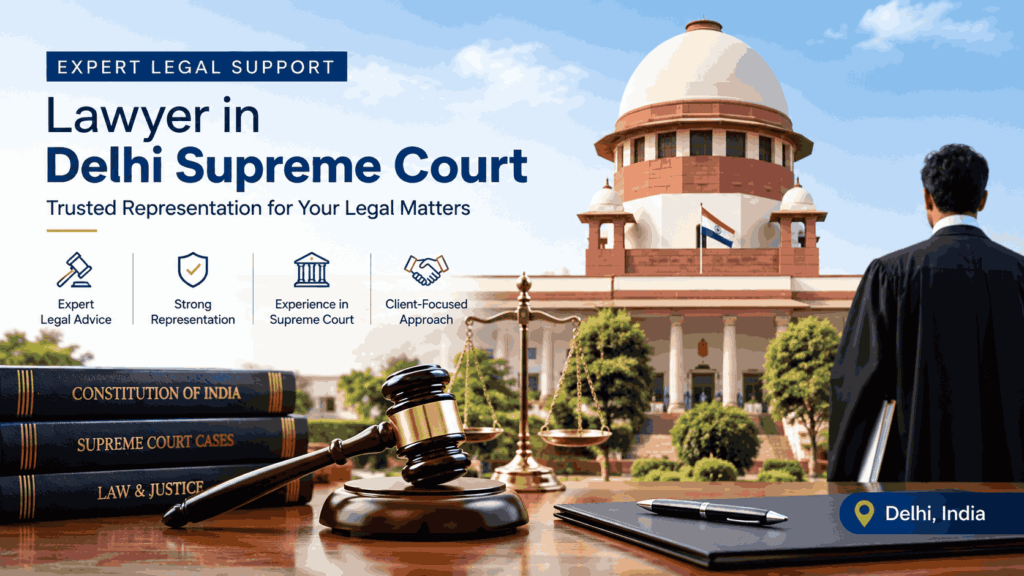 Lawyer in Delhi Supreme Court